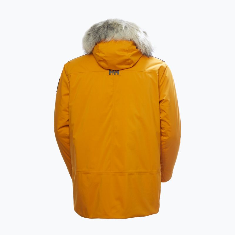 Vyriška žieminė striukė Helly Hansen Reine Parka mustard 2