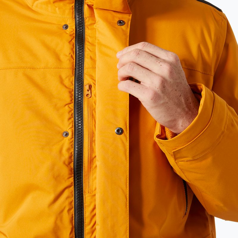 Vyriška žieminė striukė Helly Hansen Reine Parka mustard 5