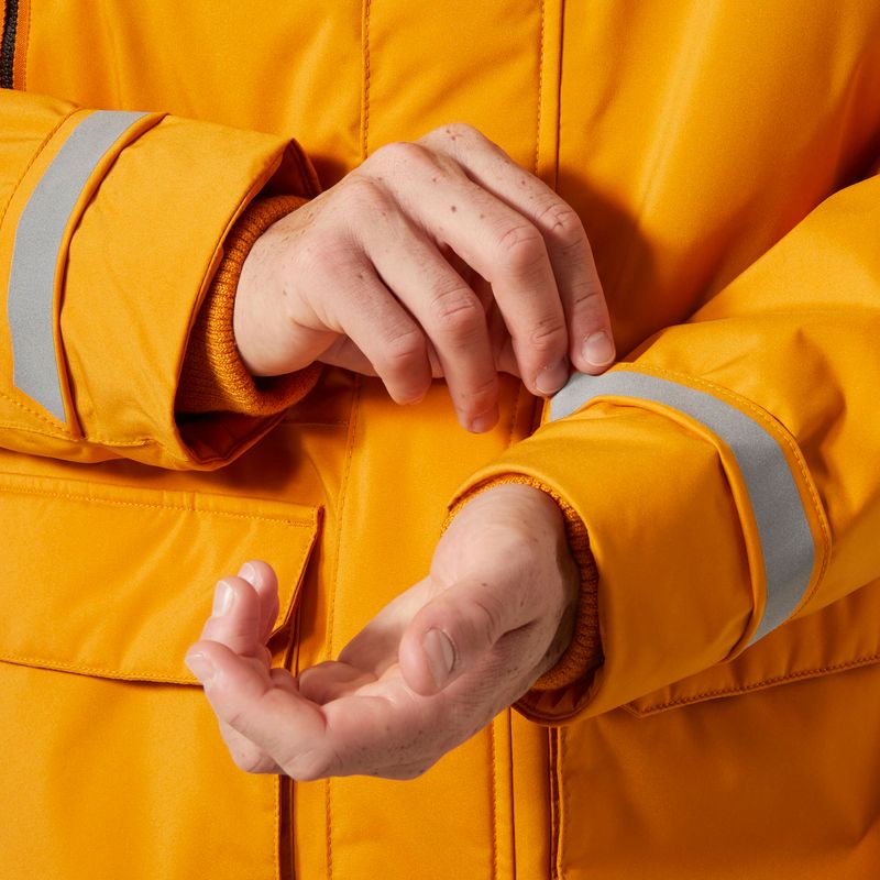 Vyriška žieminė striukė Helly Hansen Reine Parka mustard 7