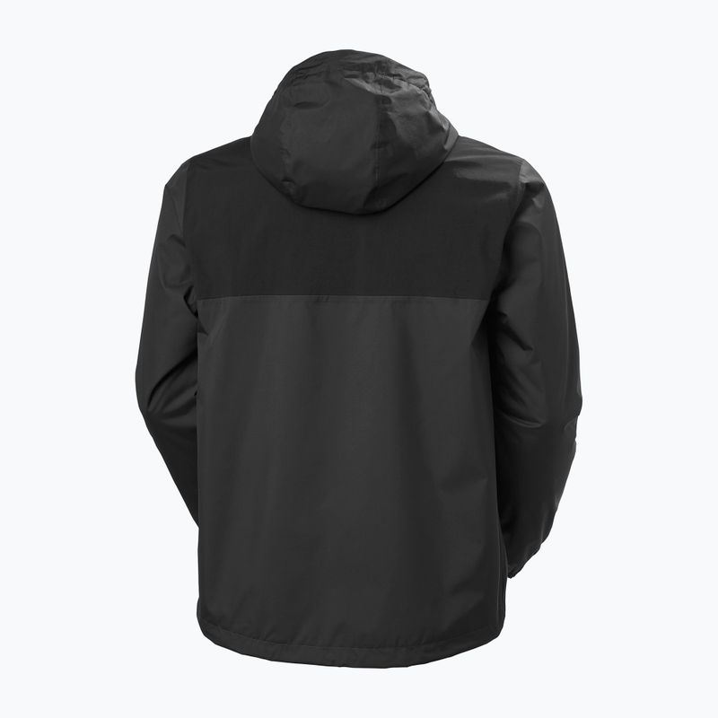 Vyriška striukė nuo lietaus Helly Hansen Vancouver Fleece Lined ebony 7