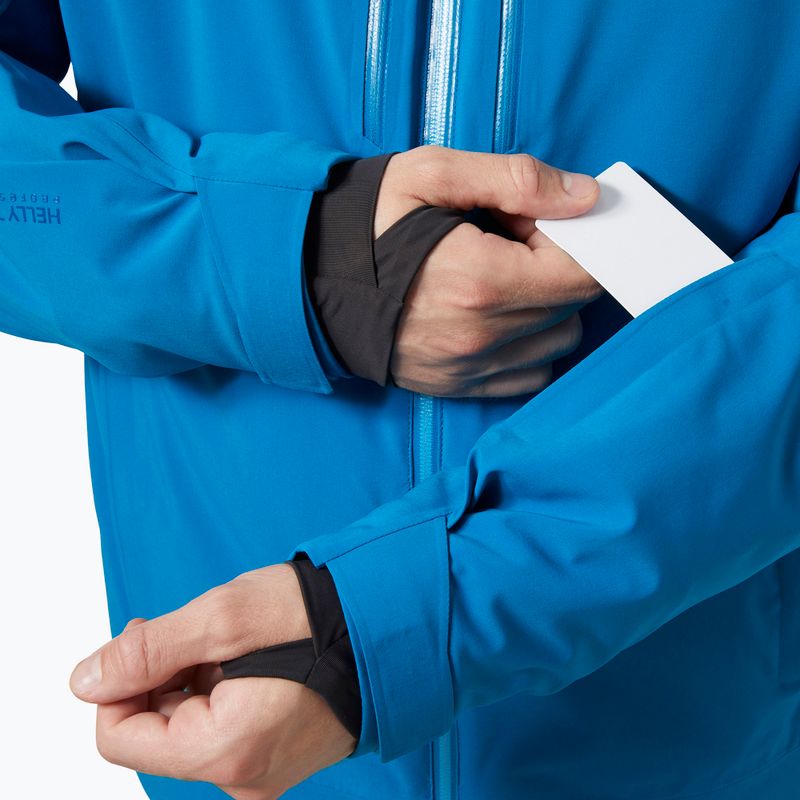 Vyriška slidinėjimo striukė Helly Hansen Alpha Lifaloft cerulean blue 7