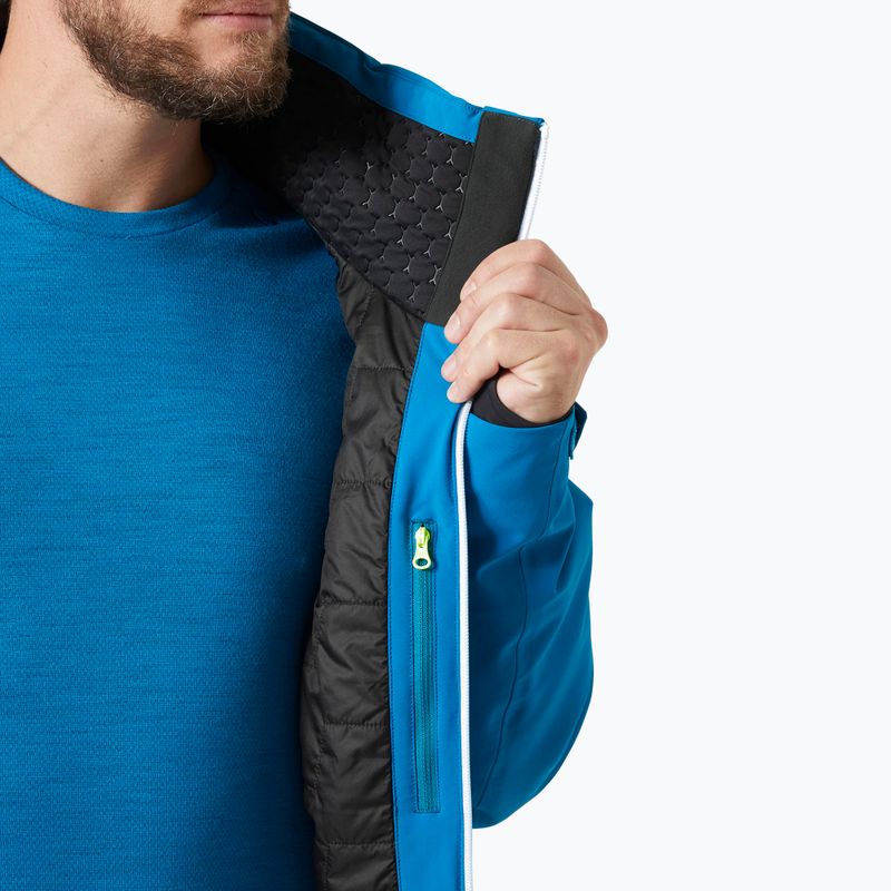 Vyriška slidinėjimo striukė Helly Hansen Alpha Lifaloft cerulean blue 9