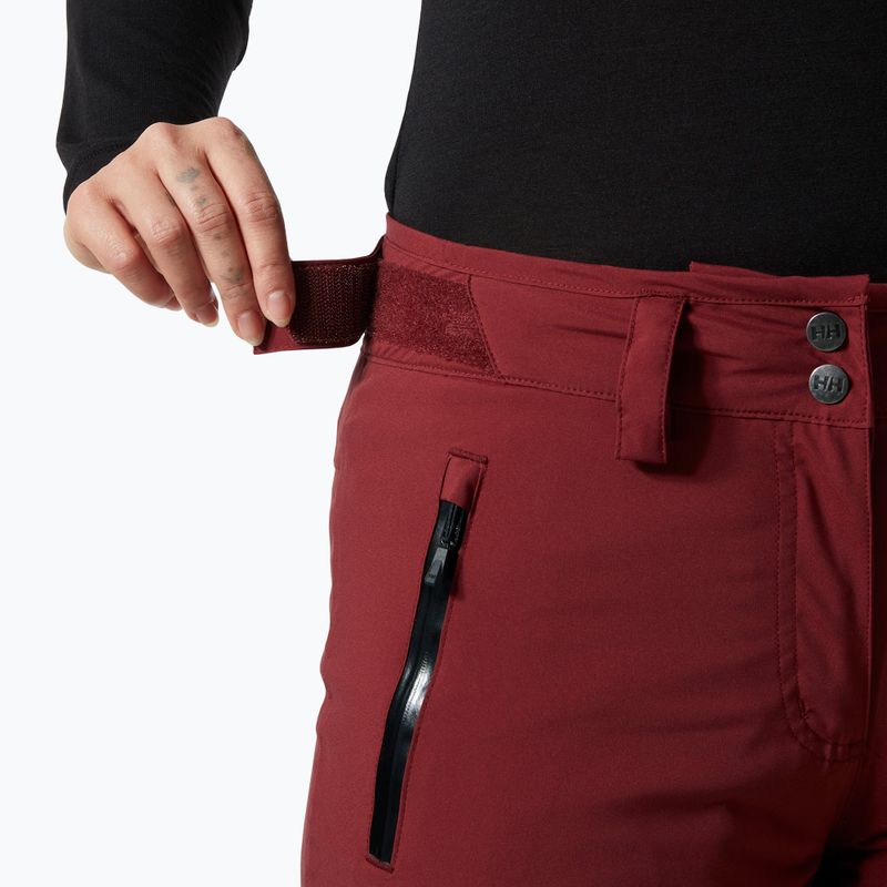 Moteriškos slidinėjimo kelnės Helly Hansen Legendary Insulated mars red 3