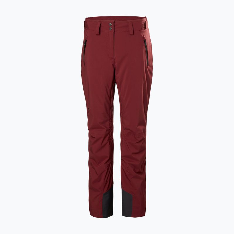 Moteriškos slidinėjimo kelnės Helly Hansen Legendary Insulated mars red 5