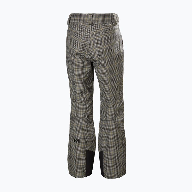 Vyriškos slidinėjimo kelnės Helly Hansen Legendary Insulated pebble broxburn plaid aop 2