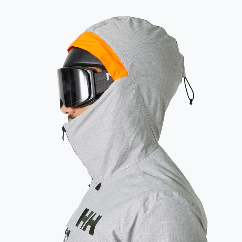 Vyriška slidinėjimo striukė Helly Hansen Garibaldi 2.0 grey/melange 3
