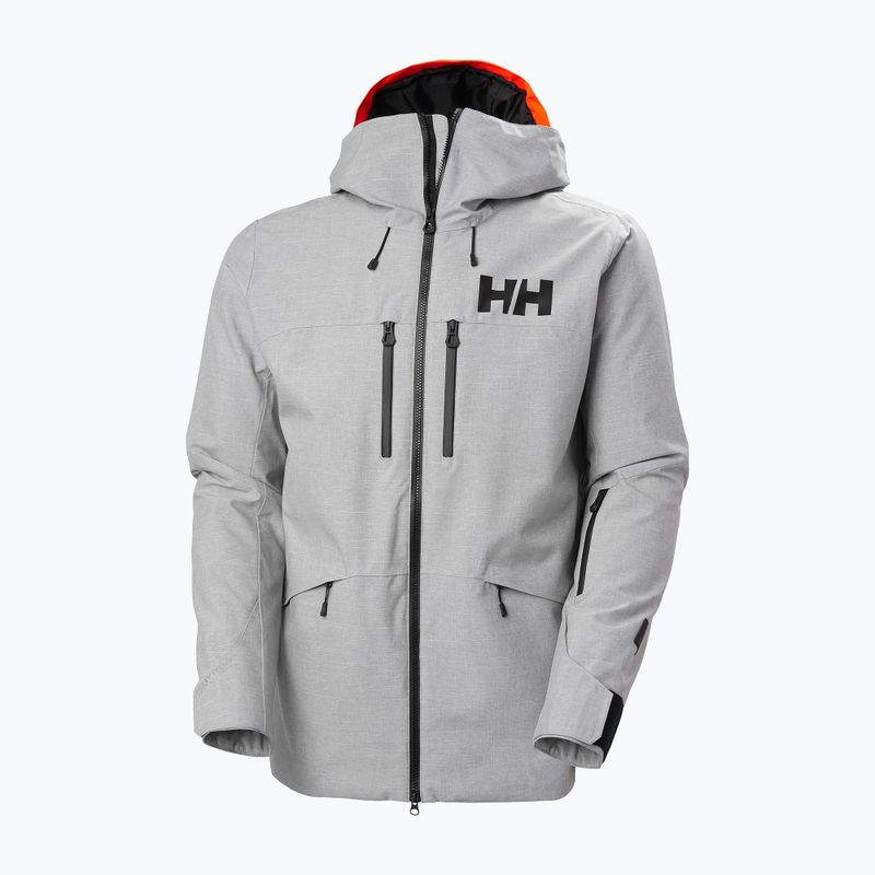Vyriška slidinėjimo striukė Helly Hansen Garibaldi 2.0 grey/melange 8