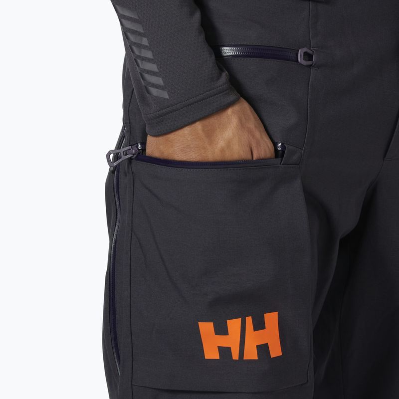 Vyriškos slidinėjimo kelnės Helly Hansen Garibaldi 2.0 black grape 5