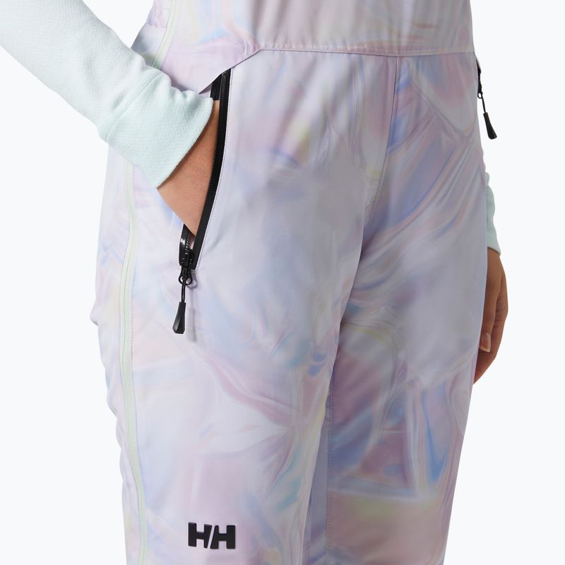 Moteriškos slidinėjimo kelnės Helly Hansen Legendary Insulated Bib reflections aop 5