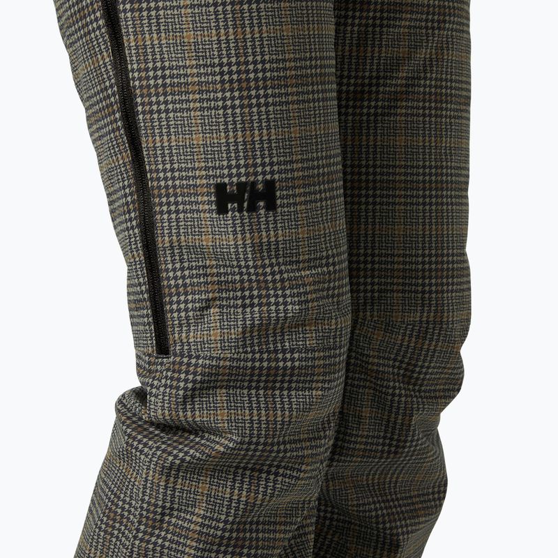 Moteriškos slidinėjimo kelnės Helly Hansen Legendary Insulated Bib pebble broxburn plaid aop 6