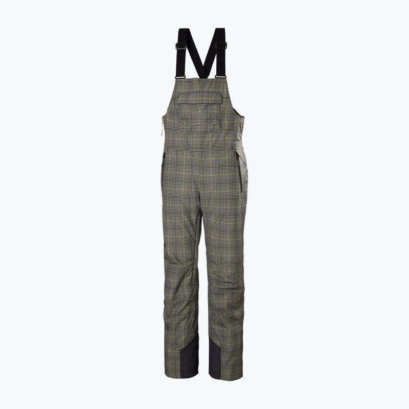 Moteriškos slidinėjimo kelnės Helly Hansen Legendary Insulated Bib pebble broxburn plaid aop 8