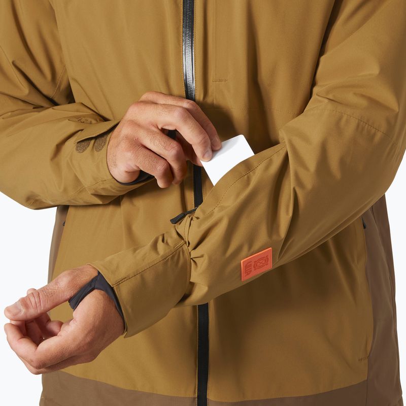 Vyriška slidinėjimo striukė Helly Hansen Powdreamer 2.0 sepia 6