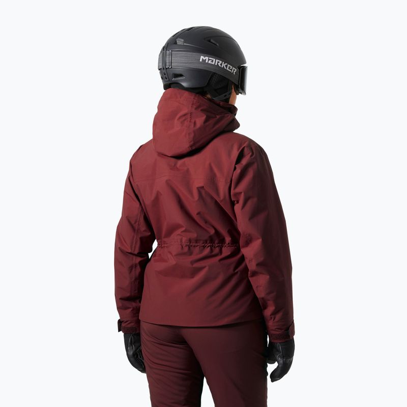 Moteriška slidinėjimo striukė Helly Hansen Nora Insulated 2.0 mars red 2