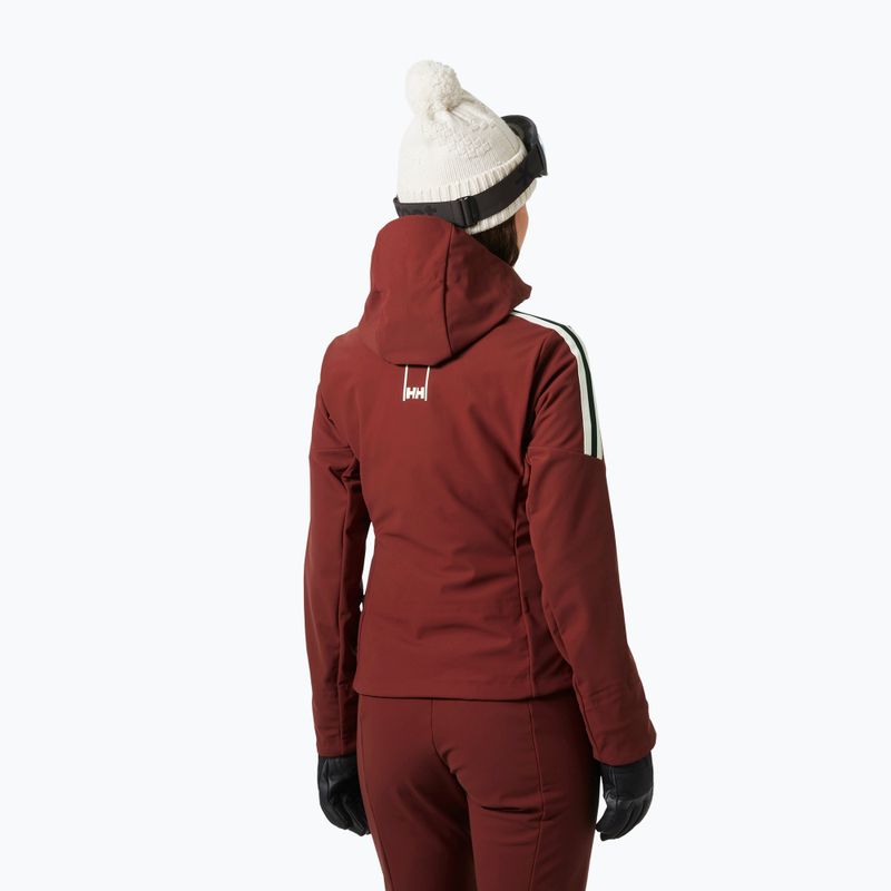 Moteriška slidinėjimo striukė Helly Hansen Avanti 3-In-1 Softshell Jacket mars red 2