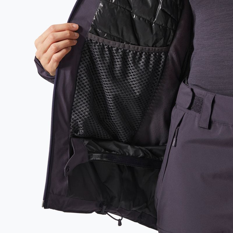 Moteriška slidinėjimo striukė Helly Hansen Whitewall Lifaloft 3.0 black grape 9