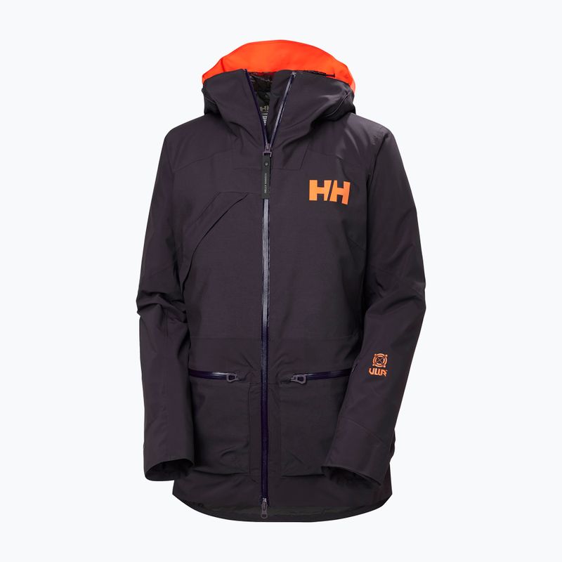 Moteriška slidinėjimo striukė Helly Hansen Whitewall Lifaloft 3.0 black grape 10