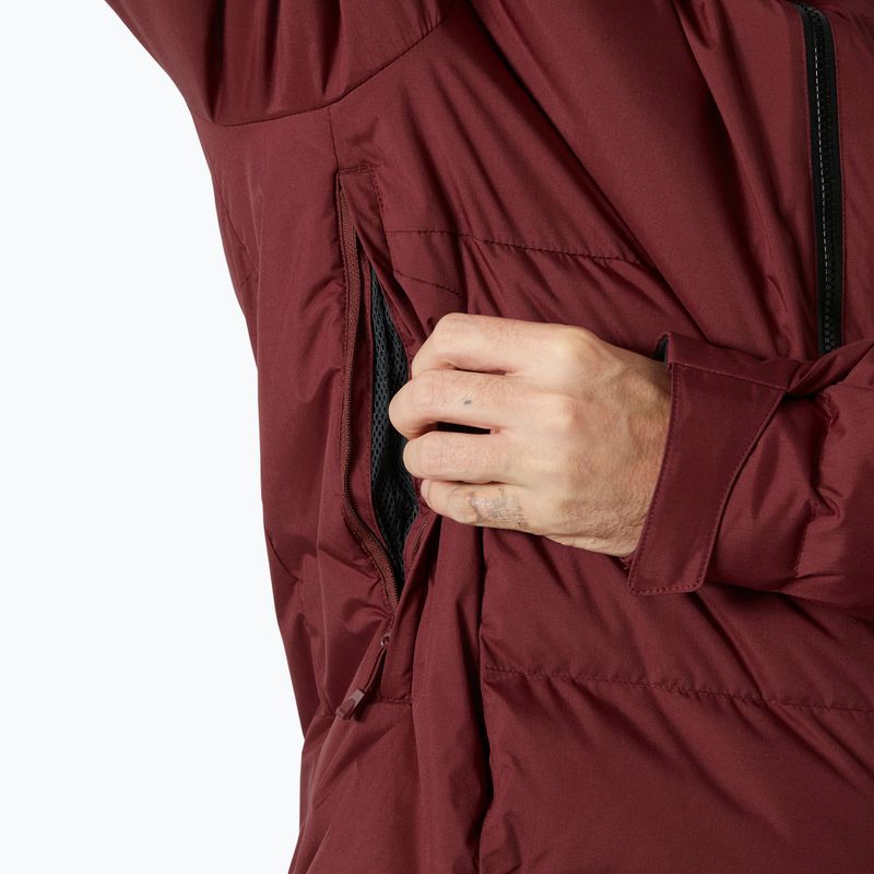 Vyriška slidinėjimo striukė Helly Hansen Kvitfjell Race Puffy mars red 6