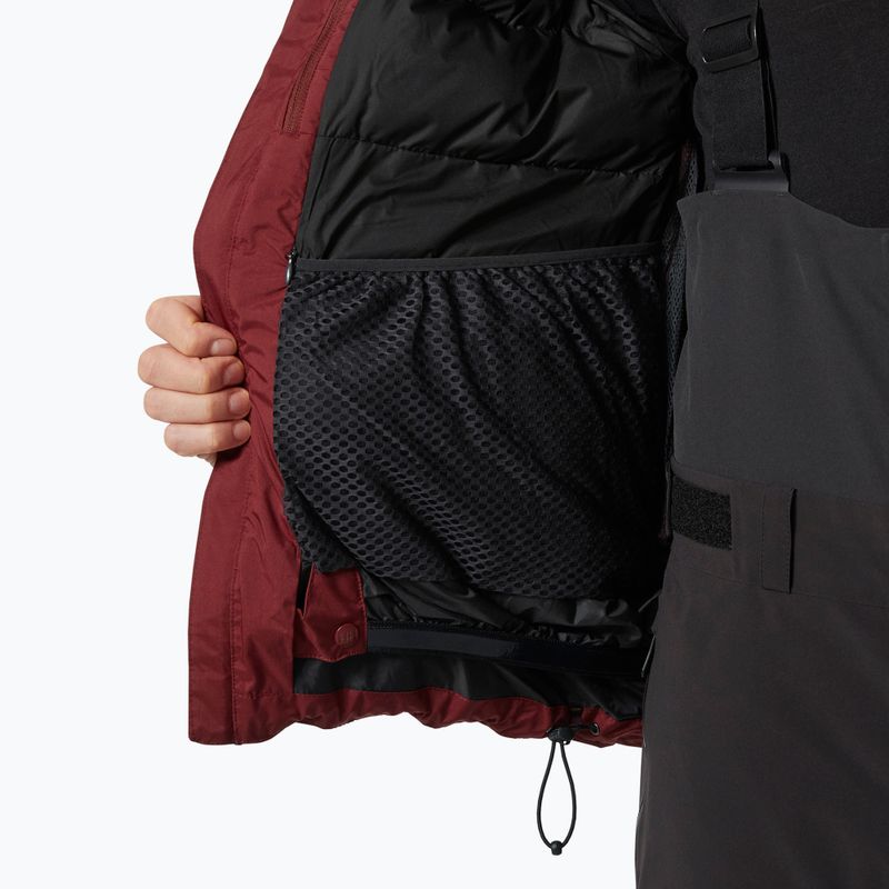 Vyriška slidinėjimo striukė Helly Hansen Kvitfjell Race Puffy mars red 8