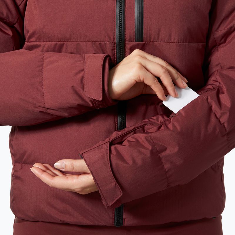 Moteriška slidinėjimo striukė Helly Hansen Kvitfjell Race Puffy mars red 4