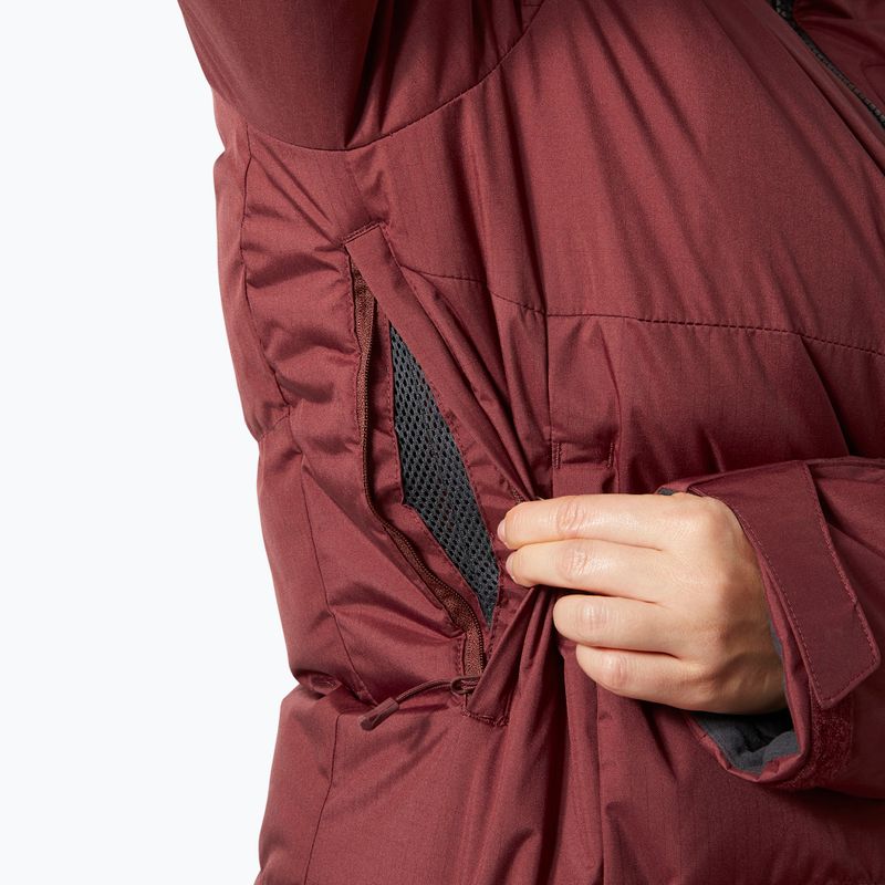 Moteriška slidinėjimo striukė Helly Hansen Kvitfjell Race Puffy mars red 6