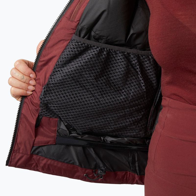 Moteriška slidinėjimo striukė Helly Hansen Kvitfjell Race Puffy mars red 8