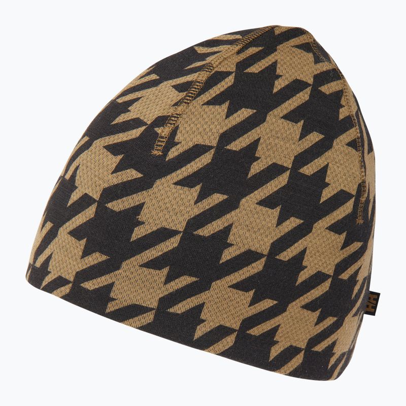 Žieminė kepurė Helly Hansen Lifa Merino sepia houndstooth aop 5