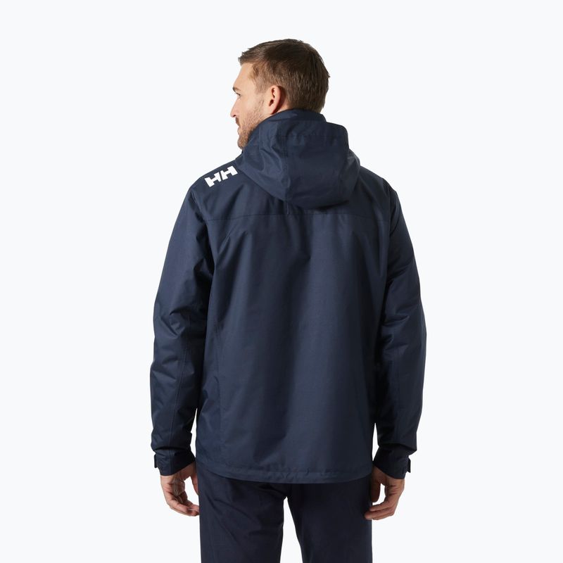 Vyriška buriavimo striukė Helly Hansen Crew Hooded Pile navy 2