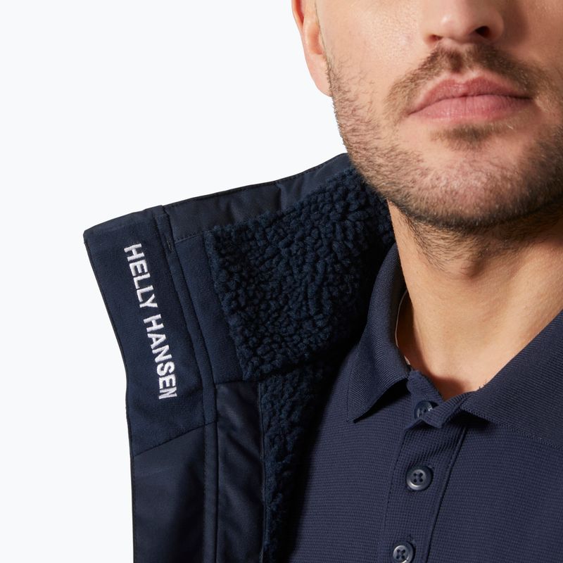 Vyriška buriavimo striukė Helly Hansen Crew Hooded Pile navy 3
