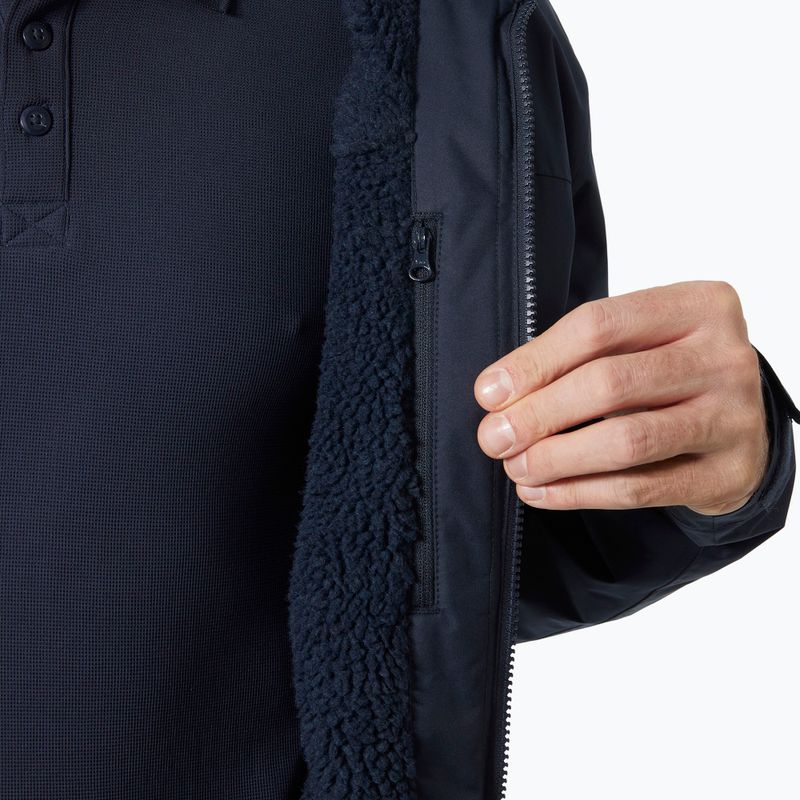 Vyriška buriavimo striukė Helly Hansen Crew Hooded Pile navy 4