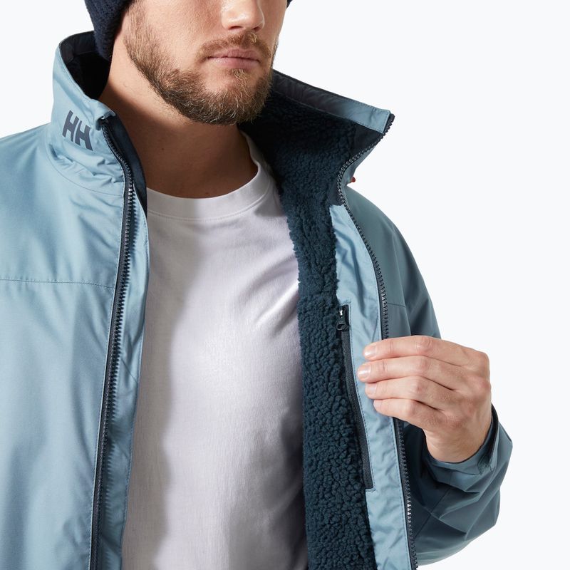 Vyriška buriavimo striukė Helly Hansen Crew Hooded Pile washed navy 4