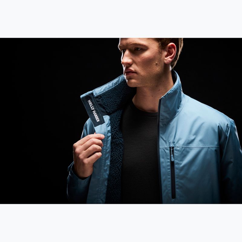 Vyriška buriavimo striukė Helly Hansen Crew Hooded Pile washed navy 12