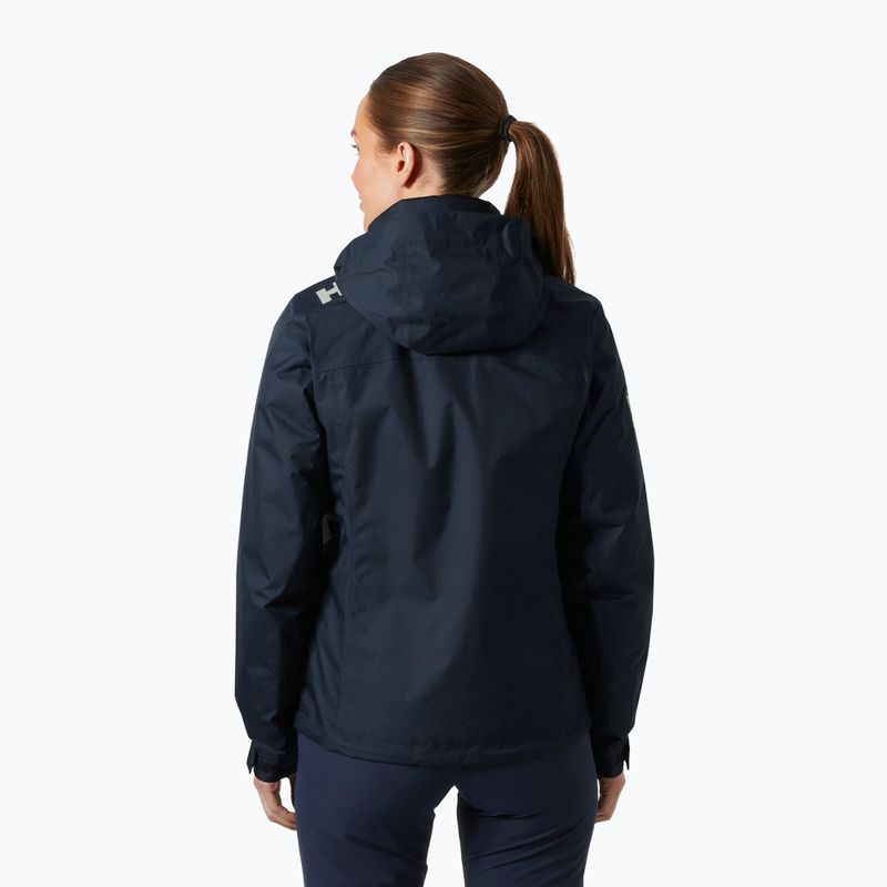 Moteriška buriavimo striukė Helly Hansen Crew Hooded Pile navy 2