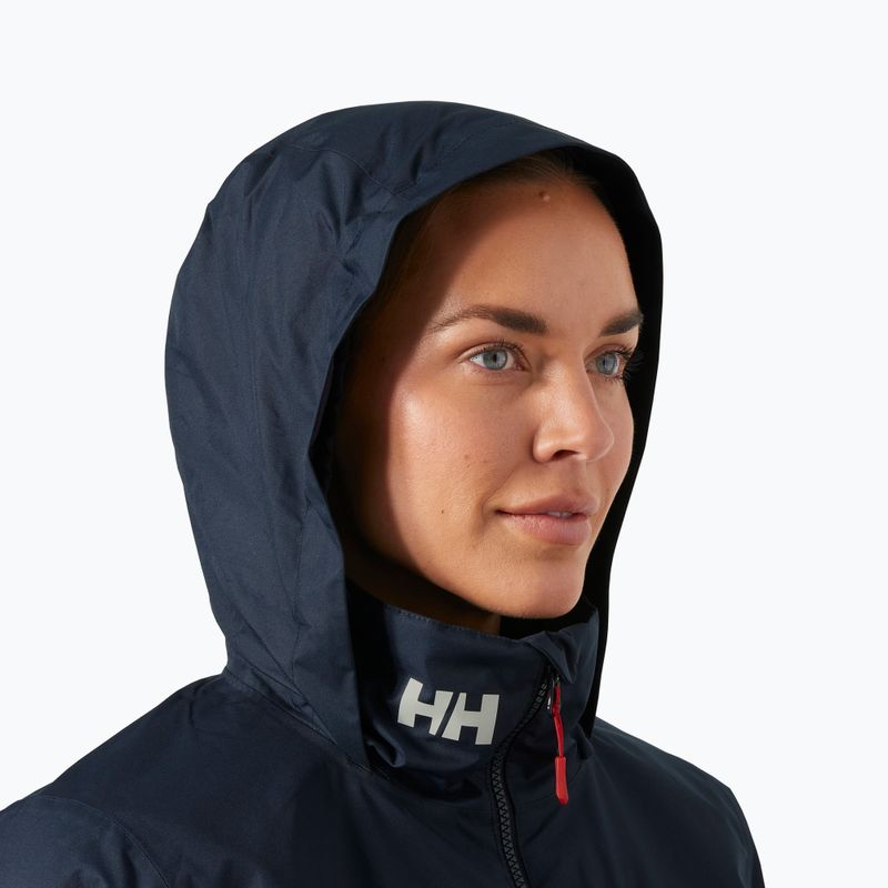 Moteriška buriavimo striukė Helly Hansen Crew Hooded Pile navy 3