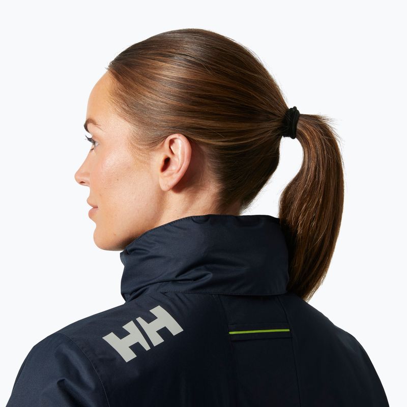 Moteriška buriavimo striukė Helly Hansen Crew Hooded Pile navy 4