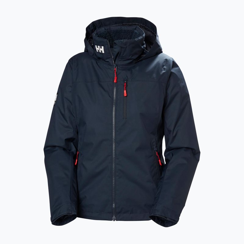 Moteriška buriavimo striukė Helly Hansen Crew Hooded Pile navy 10