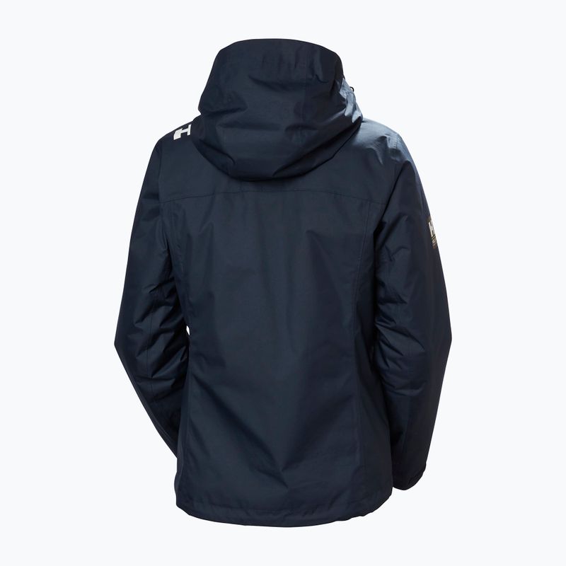 Moteriška buriavimo striukė Helly Hansen Crew Hooded Pile navy 11