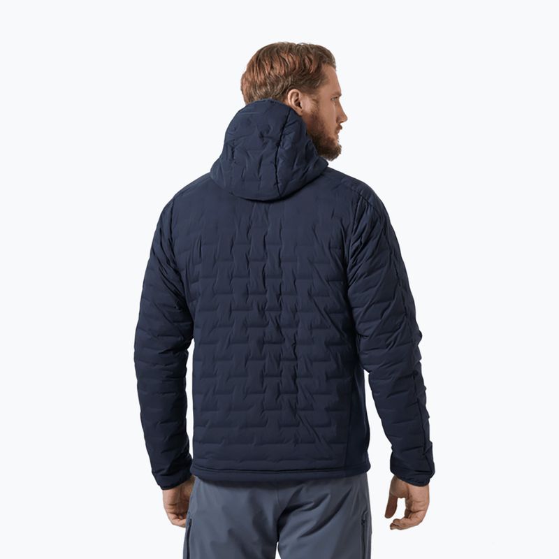 Vyriška buriavimo striukė Helly Hansen HP Hybrid Stretch Hooded Insulator navy 2