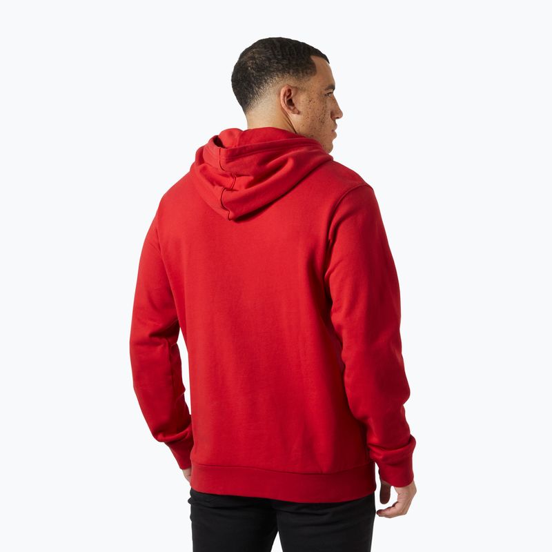 Vyriškas džemperis Helly Hansen HH Logo Hoodie red 2