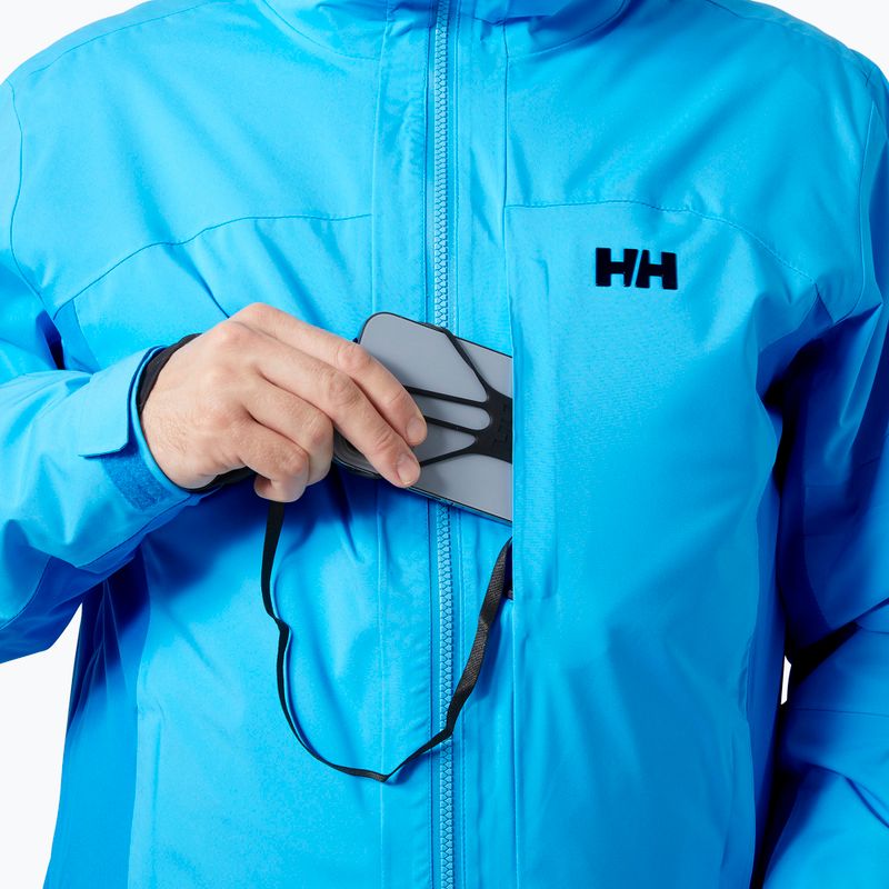Vyriška slidinėjimo striukė Helly Hansen Courchavel cyan 4