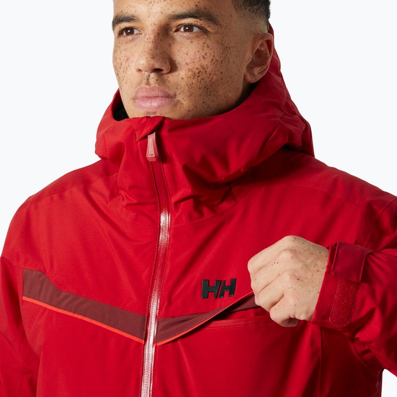 Vyriška slidinėjimo striukė Helly Hansen Panorama 2.0 Insulated red 4