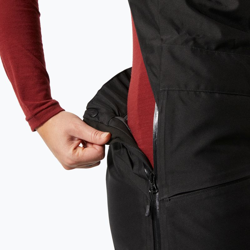 Moteriškos slidinėjimo kelnės Helly Hansen Powderqueen Bib 2.0 black 5