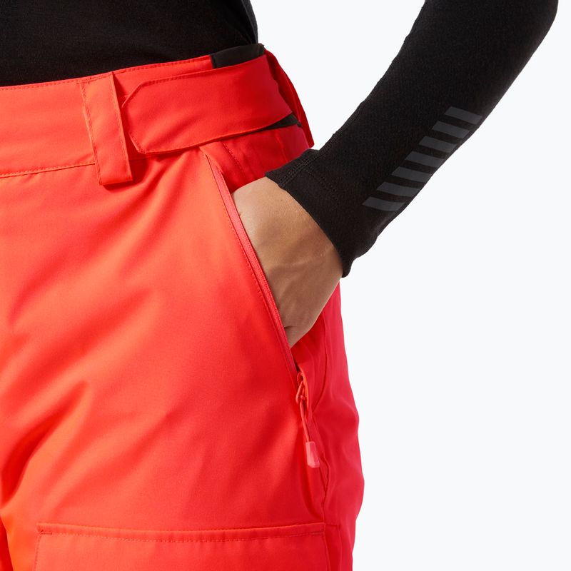 Moteriškos slidinėjimo kelnės Helly Hansen Switch Cargo 2.0 neon coral 4