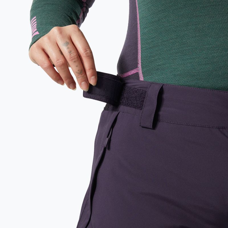 Moteriškos slidinėjimo kelnės Helly Hansen Switch Cargo 2.0 black grape 3