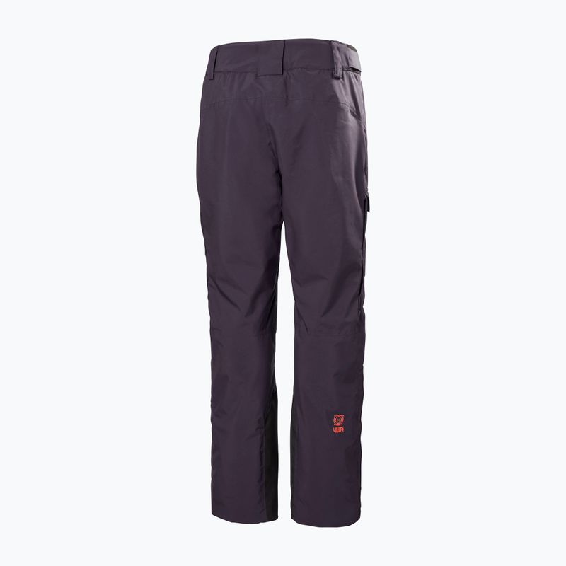 Moteriškos slidinėjimo kelnės Helly Hansen Switch Cargo 2.0 black grape 8
