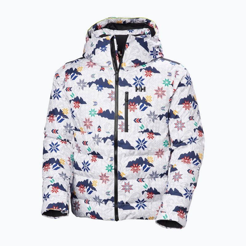 Vyriška slidinėjimo striukė Helly Hansen Kvitfjell Race Puffy white olympics 9