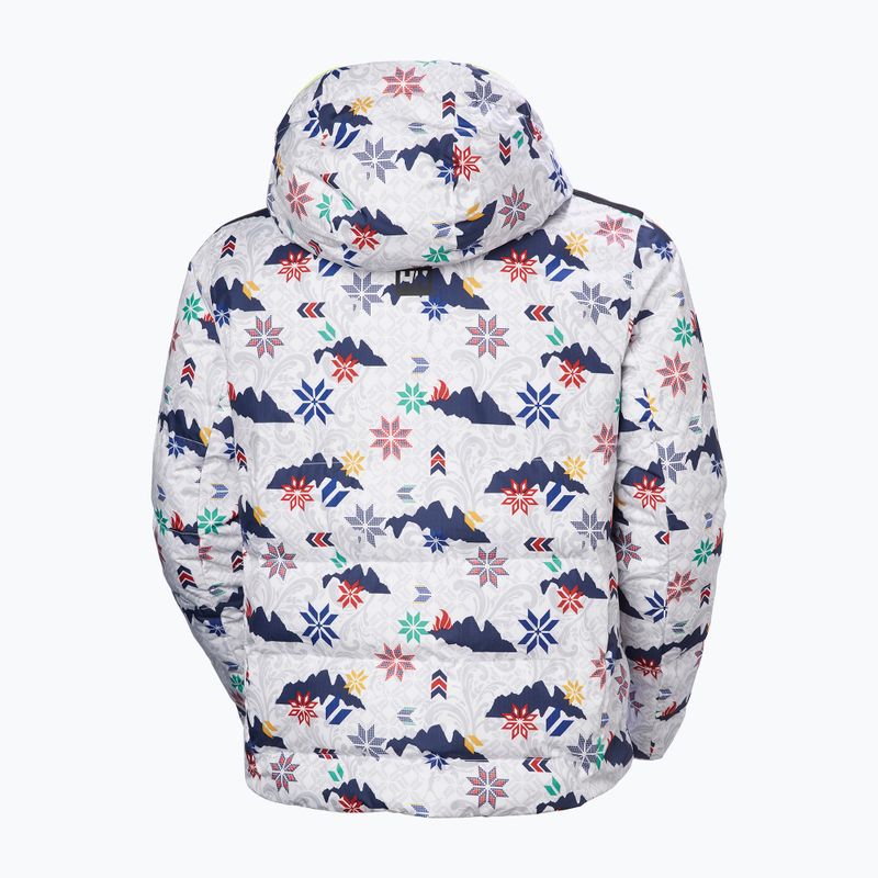 Vyriška slidinėjimo striukė Helly Hansen Kvitfjell Race Puffy white olympics 10