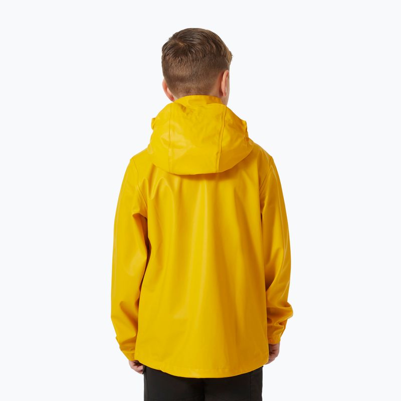 Vaikiška buriavimo striukė Helly Hansen Moss essential yellow 2