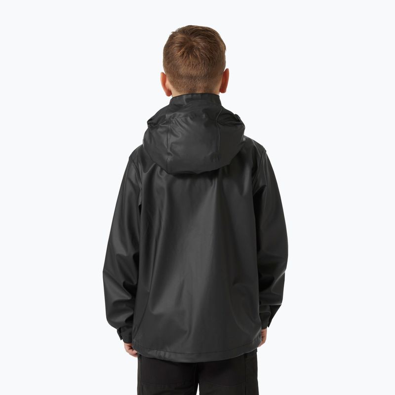 Vaikiška buriavimo striukė Helly Hansen Moss black 2