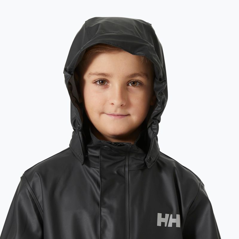 Vaikiška buriavimo striukė Helly Hansen Moss black 3