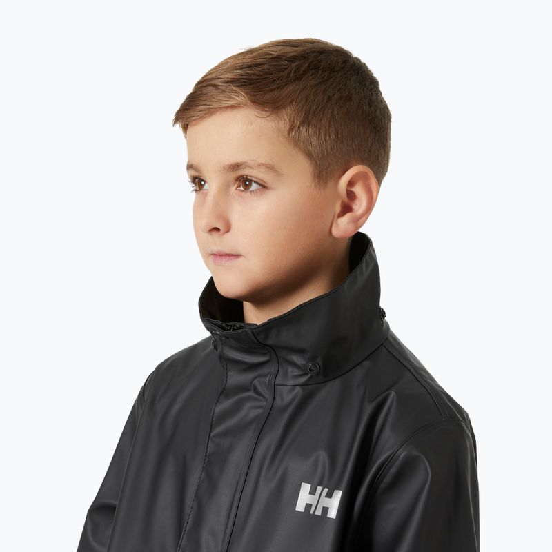 Vaikiška buriavimo striukė Helly Hansen Moss black 4